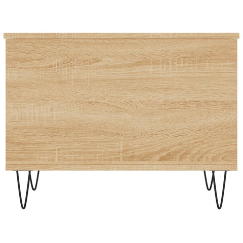 vidaXL Coffee Table Sonoma Oak 60x44.5x45 cm Engineered Wood