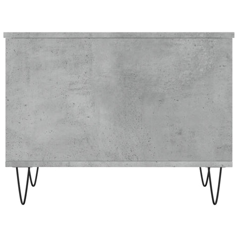vidaXL Coffee Table Concrete Grey 60x44.5x45 cm Engineered Wood