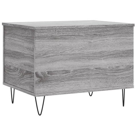 vidaXL Coffee Table Grey Sonoma 60x44.5x45 cm Engineered Wood
