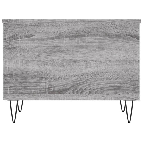 vidaXL Coffee Table Grey Sonoma 60x44.5x45 cm Engineered Wood