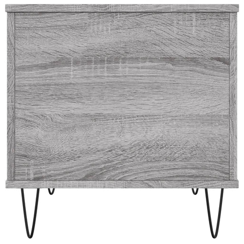 vidaXL Coffee Table Grey Sonoma 60x44.5x45 cm Engineered Wood