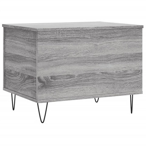 vidaXL Coffee Table Grey Sonoma 60x44.5x45 cm Engineered Wood