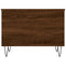vidaXL Coffee Table Brown Oak 60x44.5x45 cm Engineered Wood