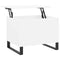 vidaXL Coffee Table White 60x44.5x45 cm Engineered Wood