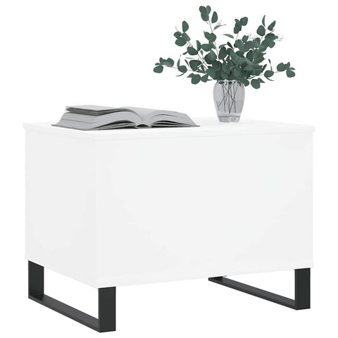 vidaXL Coffee Table White 60x44.5x45 cm Engineered Wood