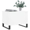 vidaXL Coffee Table White 60x44.5x45 cm Engineered Wood