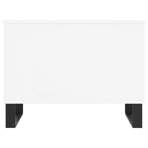 vidaXL Coffee Table White 60x44.5x45 cm Engineered Wood