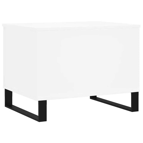 vidaXL Coffee Table White 60x44.5x45 cm Engineered Wood