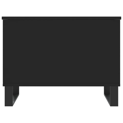 vidaXL Coffee Table Black 60x44.5x45 cm Engineered Wood