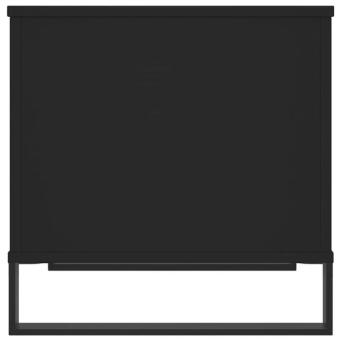 vidaXL Coffee Table Black 60x44.5x45 cm Engineered Wood
