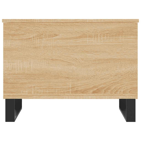 vidaXL Coffee Table Sonoma Oak 60x44.5x45 cm Engineered Wood