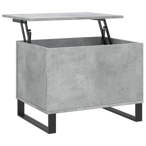vidaXL Coffee Table Concrete Grey 60x44.5x45 cm Engineered Wood