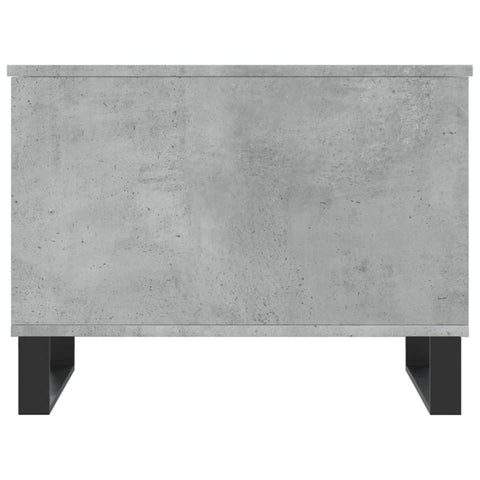 vidaXL Coffee Table Concrete Grey 60x44.5x45 cm Engineered Wood