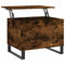 vidaXL Coffee Table Smoked Oak 60x44.5x45 cm Engineered Wood