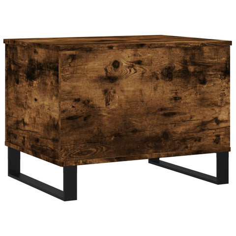 vidaXL Coffee Table Smoked Oak 60x44.5x45 cm Engineered Wood