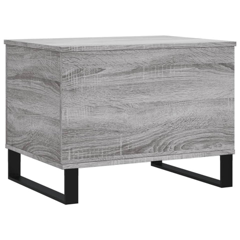 vidaXL Coffee Table Grey Sonoma 60x44.5x45 cm Engineered Wood