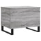 vidaXL Coffee Table Grey Sonoma 60x44.5x45 cm Engineered Wood
