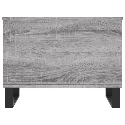 vidaXL Coffee Table Grey Sonoma 60x44.5x45 cm Engineered Wood