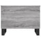 vidaXL Coffee Table Grey Sonoma 60x44.5x45 cm Engineered Wood