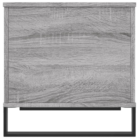 vidaXL Coffee Table Grey Sonoma 60x44.5x45 cm Engineered Wood