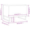 vidaXL Coffee Table Grey Sonoma 60x44.5x45 cm Engineered Wood