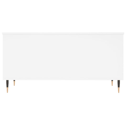 vidaXL Coffee Table White 90x44.5x45 cm Engineered Wood