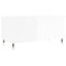 vidaXL Coffee Table High Gloss White 90x44.5x45 cm Engineered Wood
