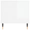 vidaXL Coffee Table High Gloss White 90x44.5x45 cm Engineered Wood
