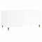 vidaXL Coffee Table High Gloss White 90x44.5x45 cm Engineered Wood
