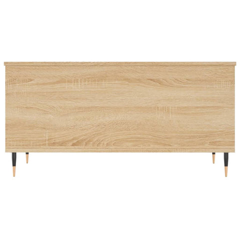 vidaXL Coffee Table Sonoma Oak 90x44.5x45 cm Engineered Wood