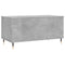 vidaXL Coffee Table Concrete Grey 90x44.5x45 cm Engineered Wood
