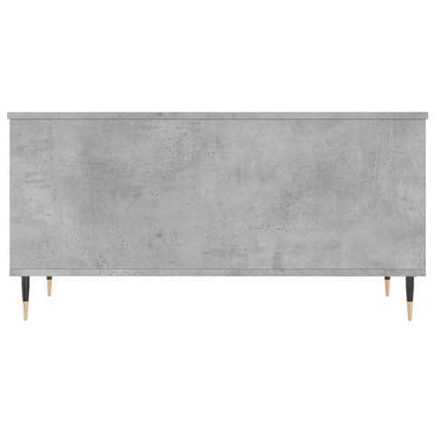 vidaXL Coffee Table Concrete Grey 90x44.5x45 cm Engineered Wood