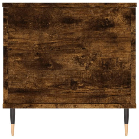 vidaXL Coffee Table Smoked Oak 90x44.5x45 cm Engineered Wood