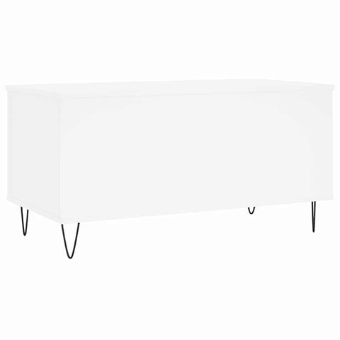 vidaXL Coffee Table White 90x44.5x45 cm Engineered Wood