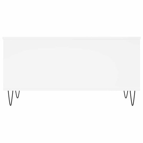 vidaXL Coffee Table White 90x44.5x45 cm Engineered Wood