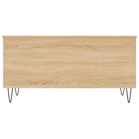 vidaXL Coffee Table Sonoma Oak 90x44.5x45 cm Engineered Wood