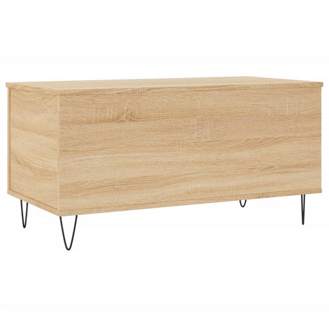vidaXL Coffee Table Sonoma Oak 90x44.5x45 cm Engineered Wood