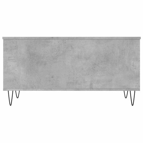 vidaXL Coffee Table Concrete Grey 90x44.5x45 cm Engineered Wood