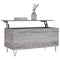 vidaXL Coffee Table Grey Sonoma 90x44.5x45 cm Engineered Wood
