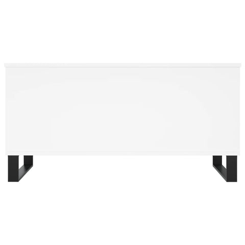 vidaXL Coffee Table White 90x44.5x45 cm Engineered Wood
