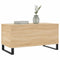 vidaXL Coffee Table Sonoma Oak 90x44.5x45 cm Engineered Wood