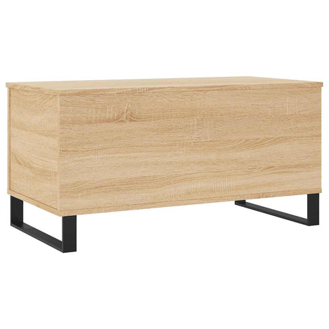 vidaXL Coffee Table Sonoma Oak 90x44.5x45 cm Engineered Wood