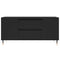 vidaXL Coffee Table Black 102x44.5x50 cm Engineered Wood