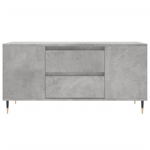 vidaXL Coffee Table Concrete Grey 102x44.5x50 cm Engineered Wood