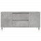 vidaXL Coffee Table Concrete Grey 102x44.5x50 cm Engineered Wood