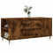 vidaXL Coffee Table Smoked Oak 102x44.5x50 cm Engineered Wood
