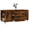 vidaXL Coffee Table Smoked Oak 102x44.5x50 cm Engineered Wood