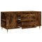 vidaXL Coffee Table Smoked Oak 102x44.5x50 cm Engineered Wood
