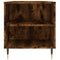 vidaXL Coffee Table Smoked Oak 102x44.5x50 cm Engineered Wood