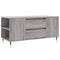 vidaXL Coffee Table Grey Sonoma 102x44.5x50 cm Engineered Wood